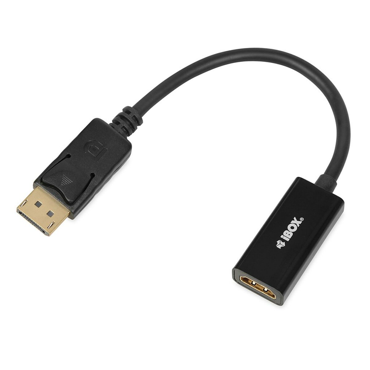 DisplayPort – HDMI adapteris Ibox IADP4K Juoda